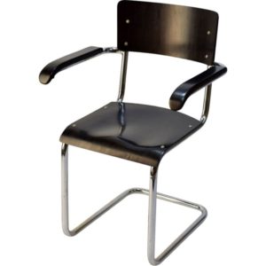 Chaise fauteuil bauhaus B 43 F de Mart Stam pour Thonet